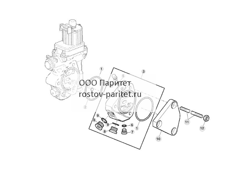 КОРПУС РАСПОРКИ ДЛЯ КЛАПАНА УПРАВЛЕНИЯ ОСИ БАЛАНСИРА - ST209135 155.jpg